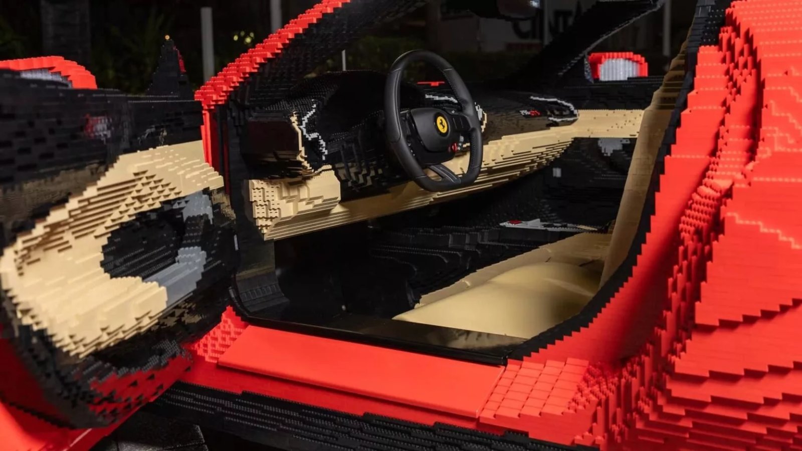 Ferrari 296 GTS Lego - SoyMotor.com