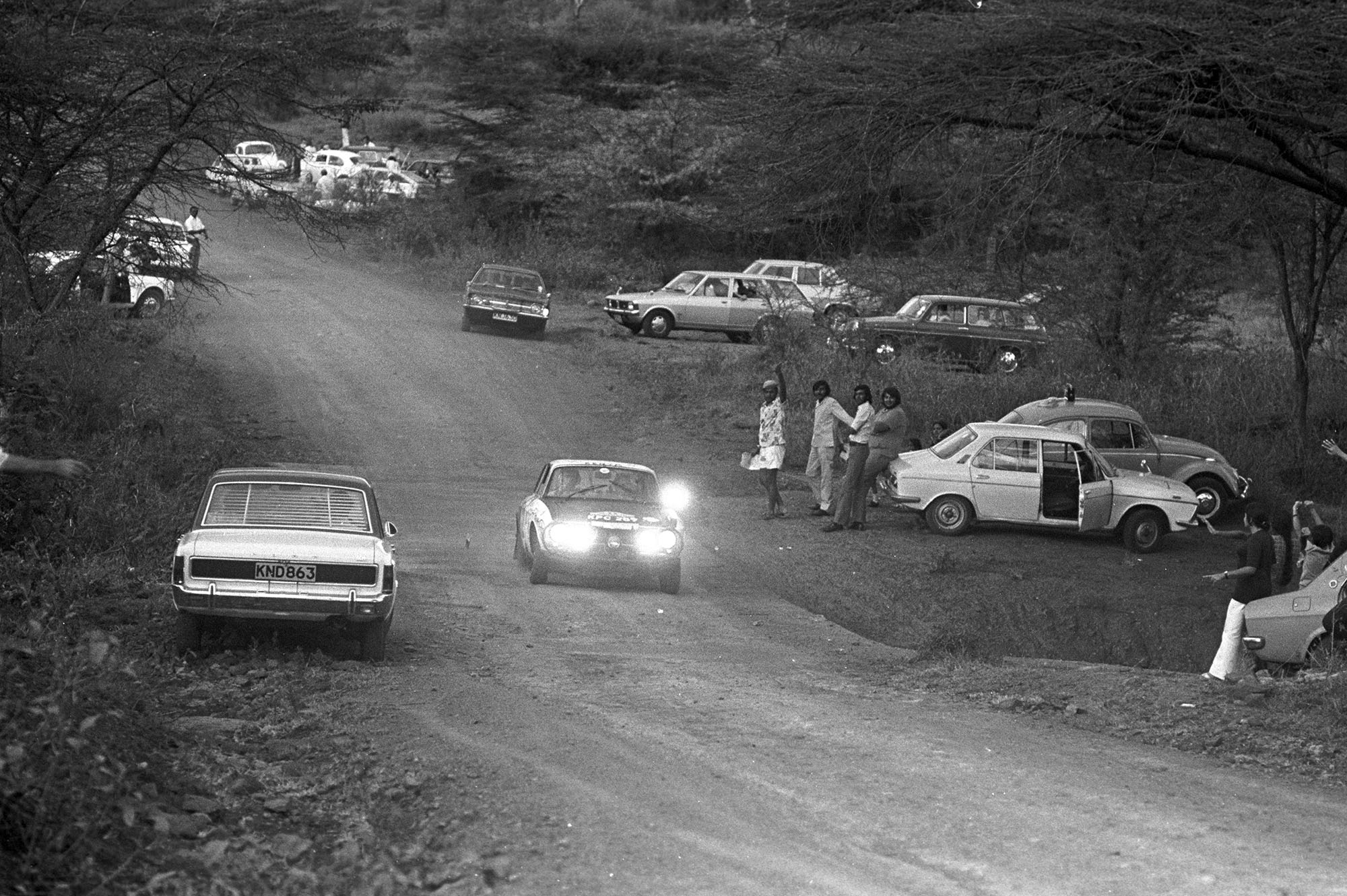 East African Safari Rally 1973