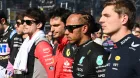 Verstappen, Hamilton, Sainz y Leclerc.
