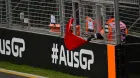Bandera roja en el GP de Australia F1 2023