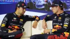 Max Verstappen y Sergio Pérez en Monza
