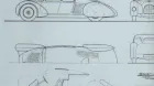 Solamente varios bocetos denotan la existencia de este proyecto, actualmente en el archivo Porsche - SoyMotor.com