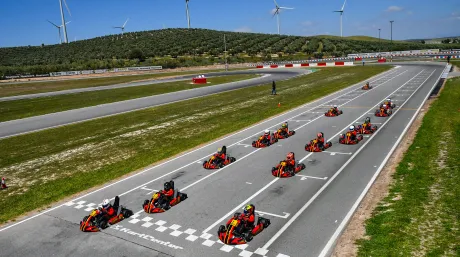 La CS55 Racing Karting Academy debuta con nota en Campillos - SoyMotor.com