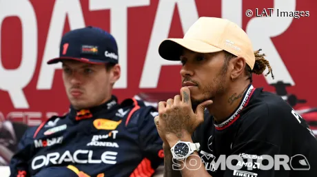 Hamilton y Verstappen en Catar
