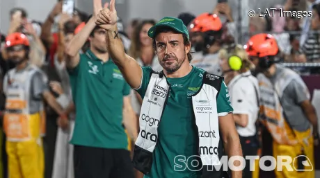 Fernando Alonso en Catar