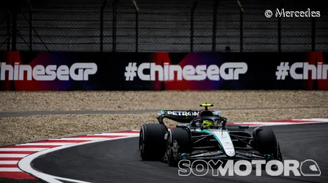 Lewis Hamilton en Shanghái