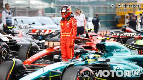 Carlos Sainz durante el fin de semana del Gran Premio de China