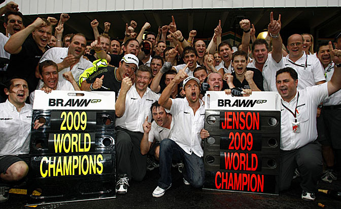 Jenson Button, campeón del mundo de F1 2009