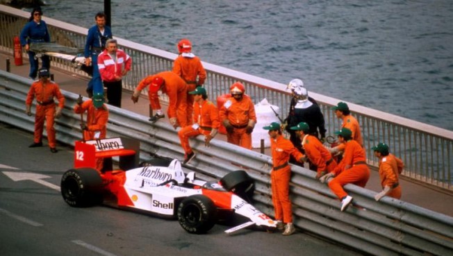 Accidente de Ayrton Senna en el GP de Mónaco F1 1988