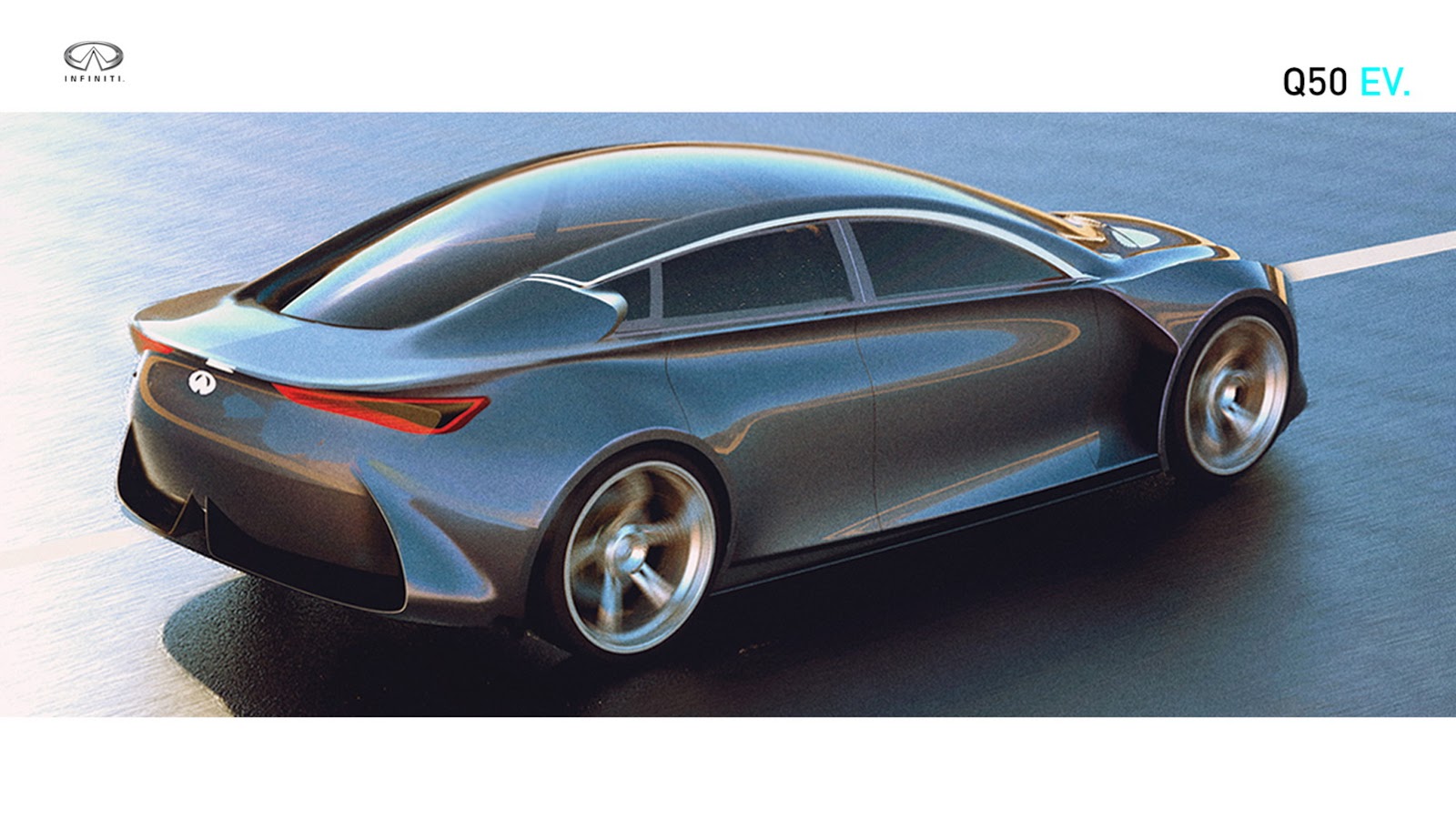 Infiniti Q50 EV el sedan eléctrico de 2025