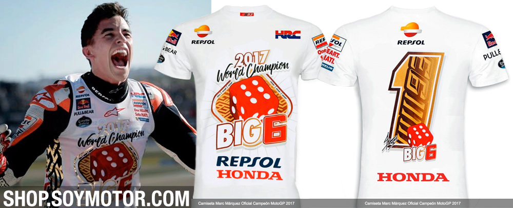 Camiseta Marc Márquez MotoGP 2017