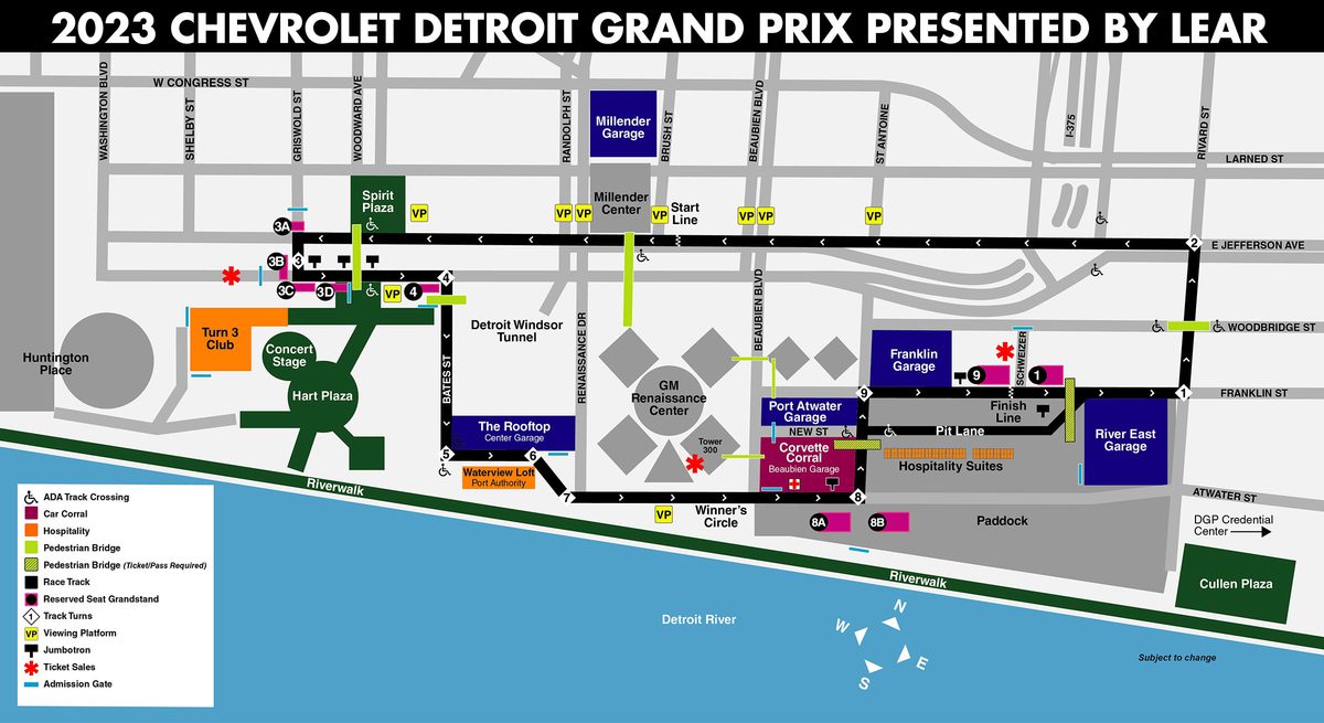 IndyCar Detroit estrena circuito urbano en el centro de la ciudad, un
