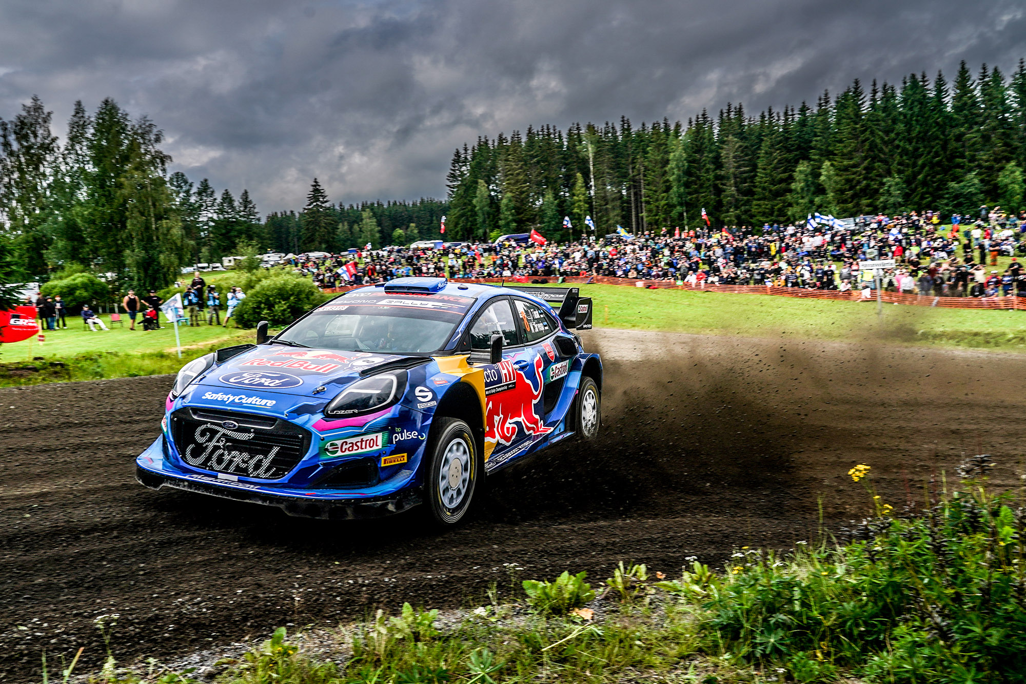 Rally Finlandia 2023 Tänak, el más rápido en Harju