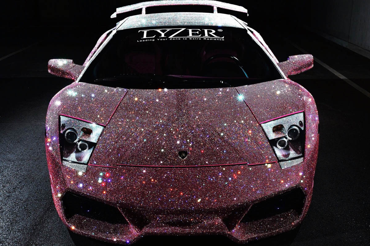 Swarovski crystals Lamborghini Murcielago: ¡Sin comentarios! 