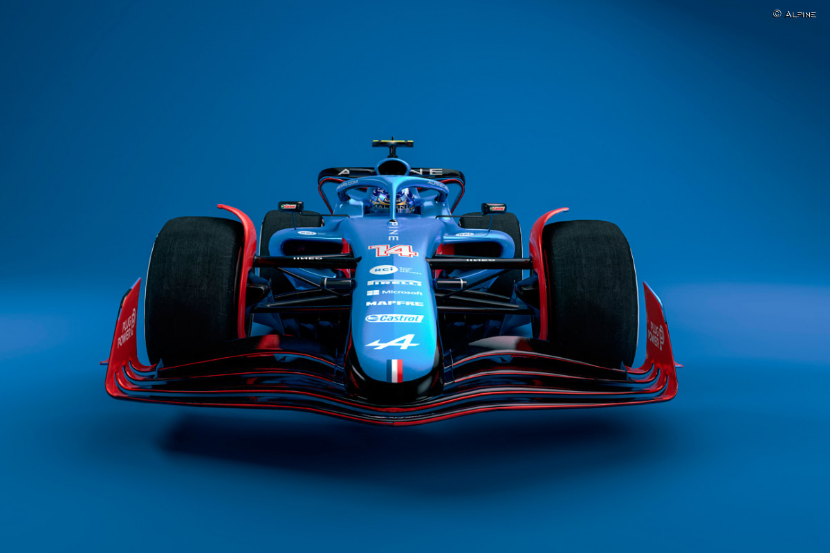 Así es el Alpine de Alonso de 2022, el coche de 'El Plan