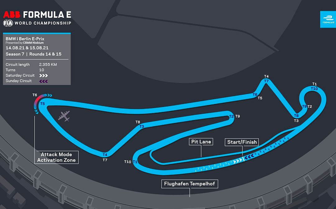 Horarios, guía y previa del ePrix de Berlín 2021