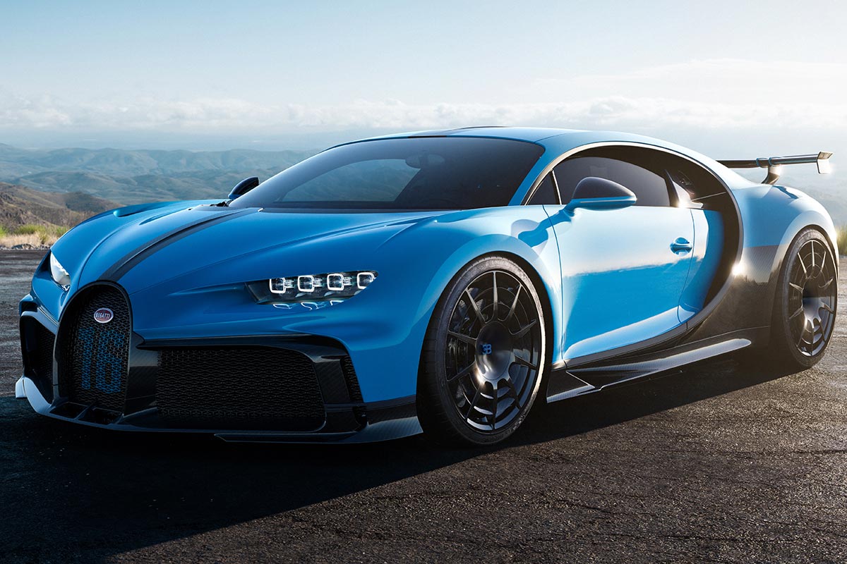 Bugatti Chiron Pur Sport: aerodinámica y cura de adelgazamiento