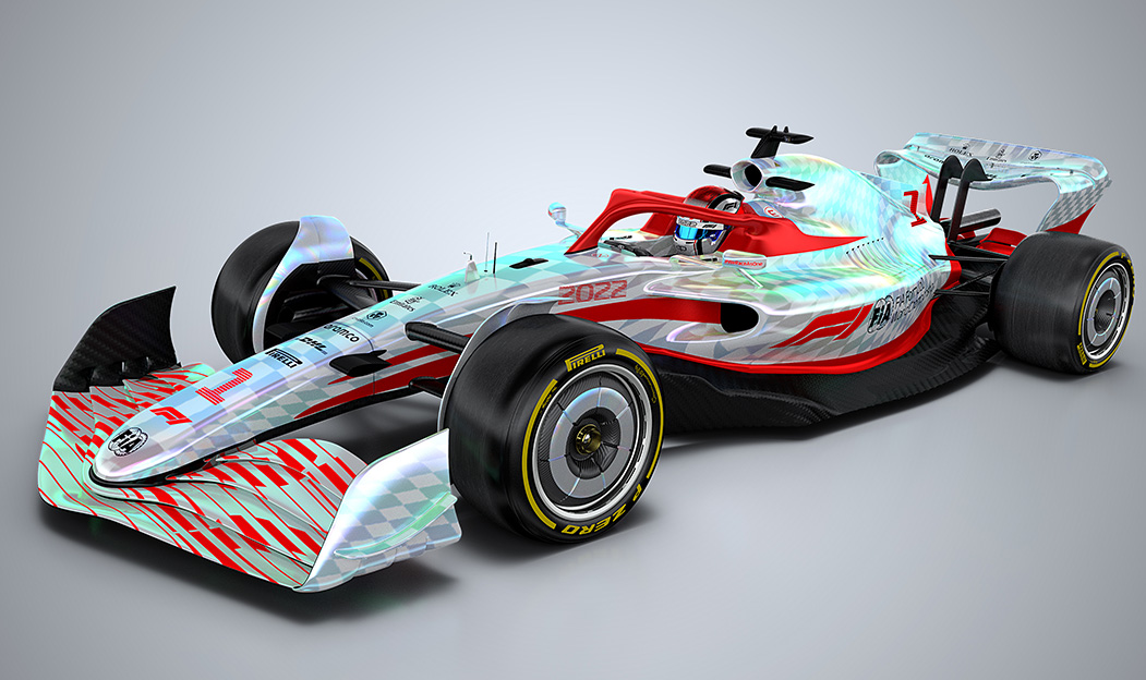 La F1 presenta la nueva era con un prototipo de 2022 a todo color |  SoyMotor.com