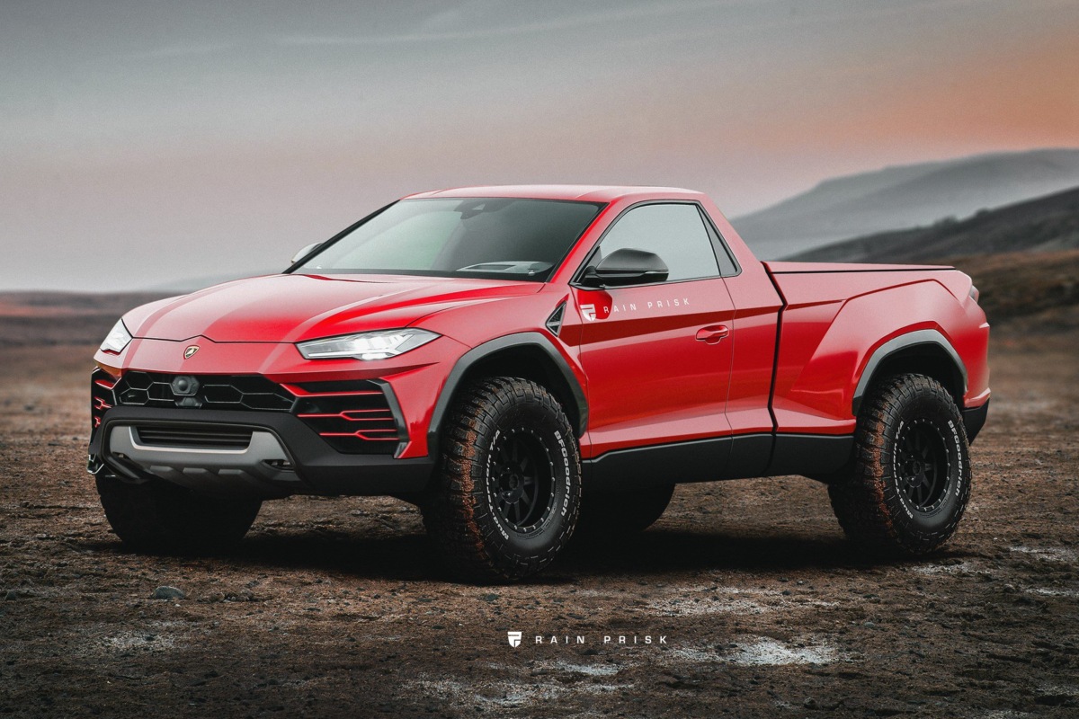 Así sería la versión pickup del Urus