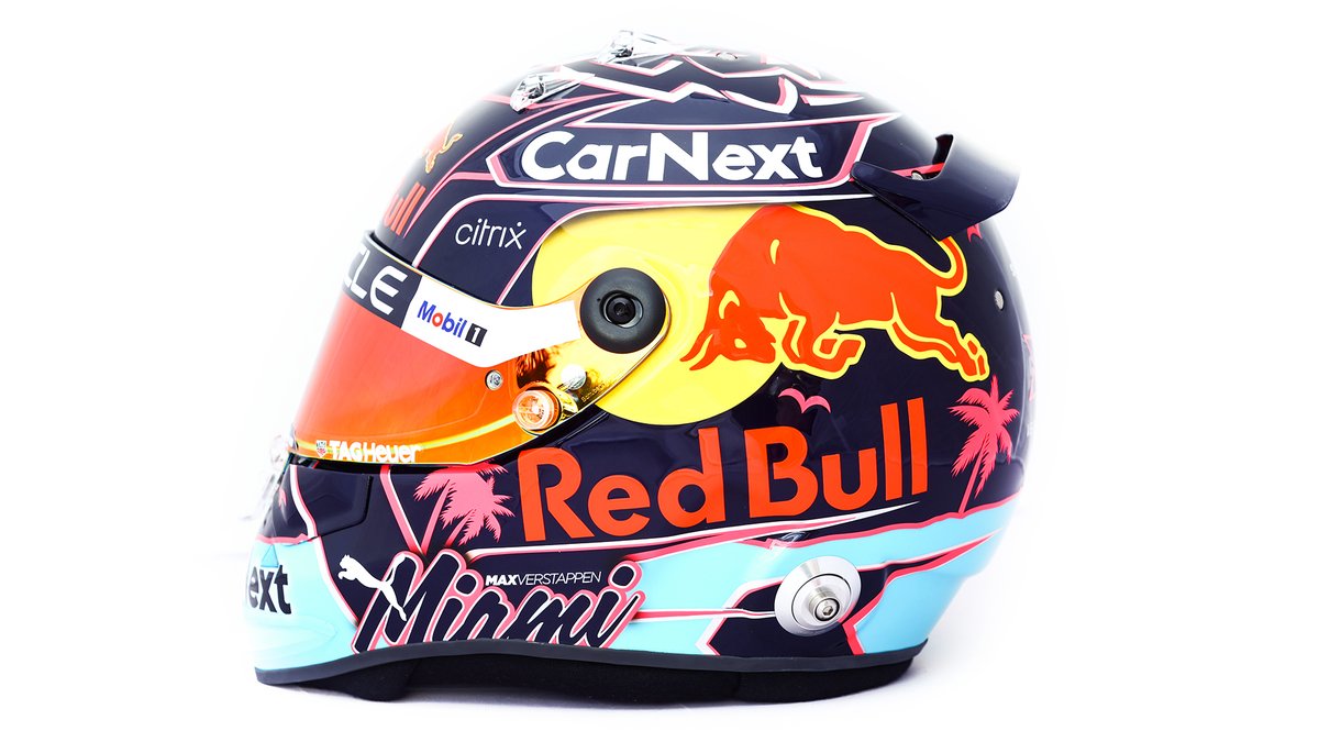 Verstappen presenta un casco especial para el GP de Miami | SoyMotor.com