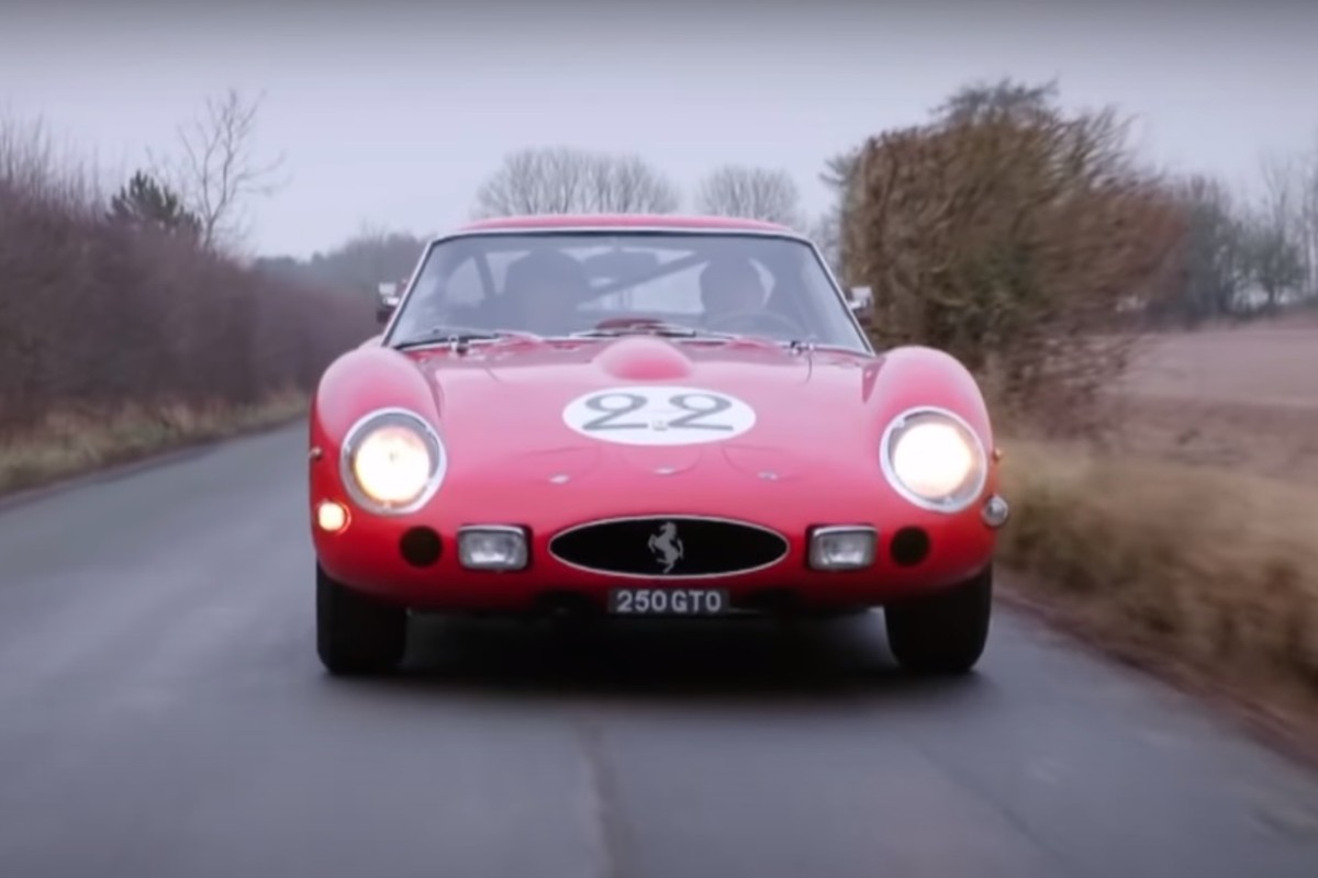 VÍDEO: Nick Mason y Brian Johnson, concierto sublime en un Ferrari 250 GTO  | SoyMotor.com