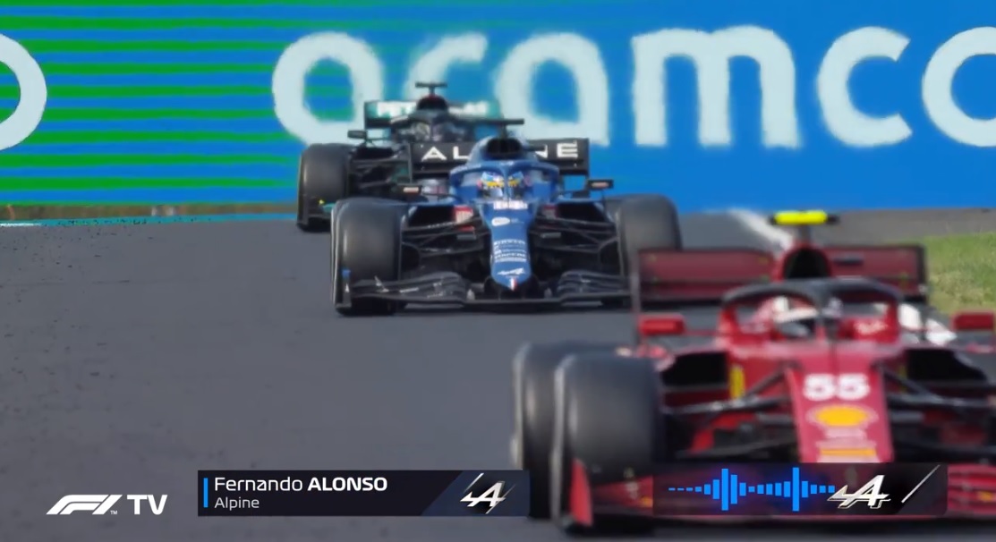 impresión loseta Adepto Las radios durante el duelo entre Alonso y Hamilton en Hungría |  SoyMotor.com