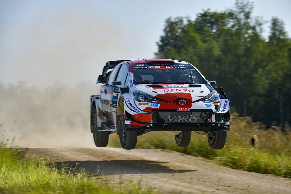 Rally Estonia 2021 Rovanperä y Toyota empiezan con fuerza