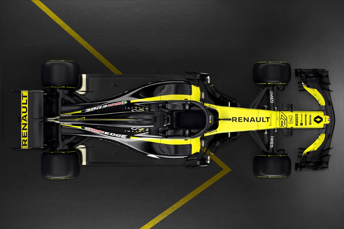 Renault Rs18 El Nuevo Coche De Carlos Sainz