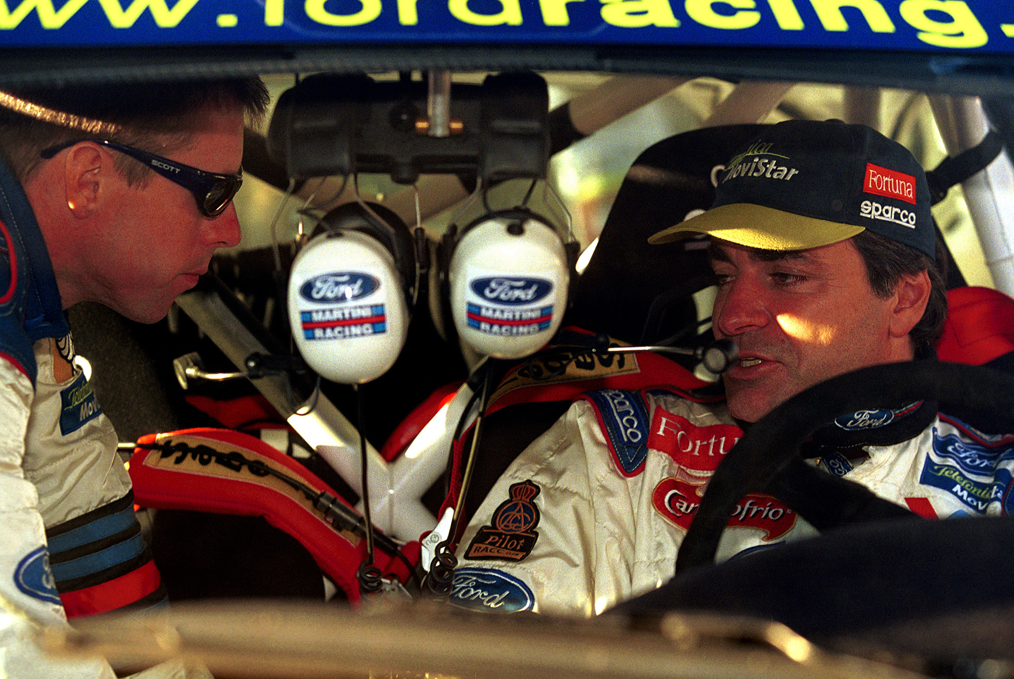 Carlos Sainz y Colin McRae