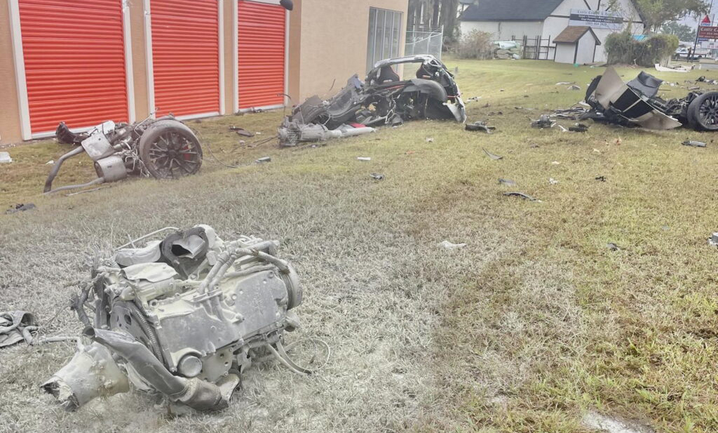 Chevrolet Corvette tras accidente en Florida - SoyMotor.com