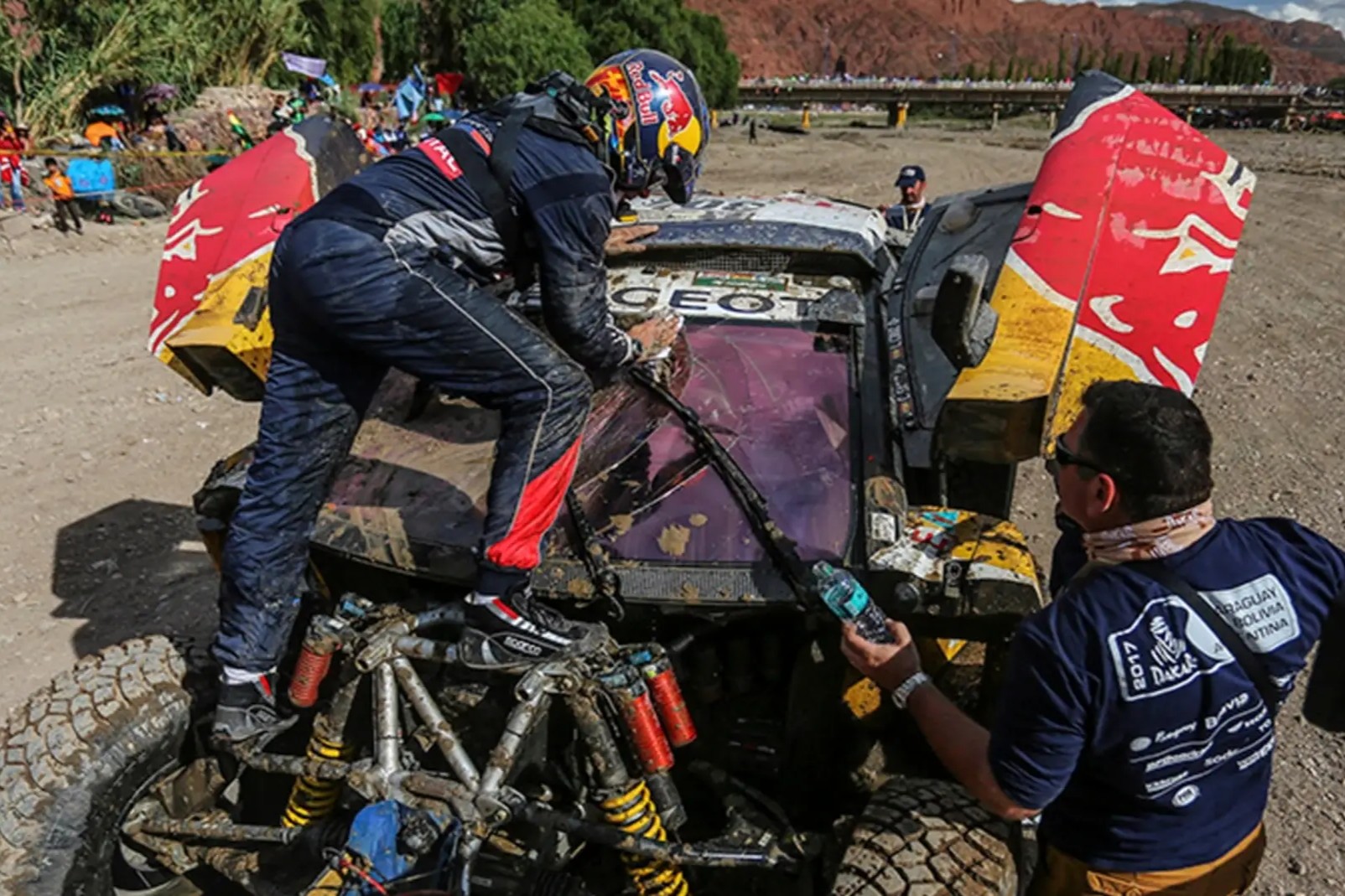 Accidente Carlos Sainz Dakar 2017