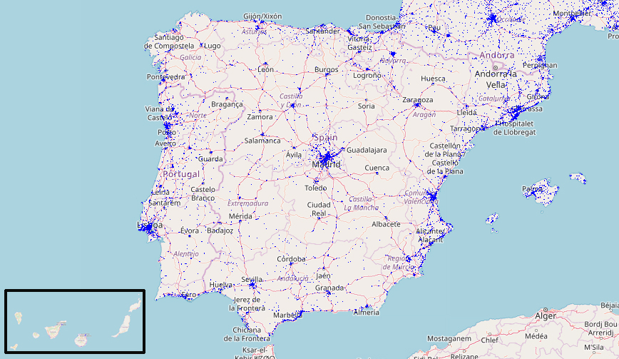 Todos los puntos de recarga de coches eléctricos en España - SoyMotor.com