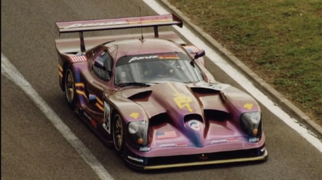 El primer híbrido que rodó en Le Mans fue este Panoz