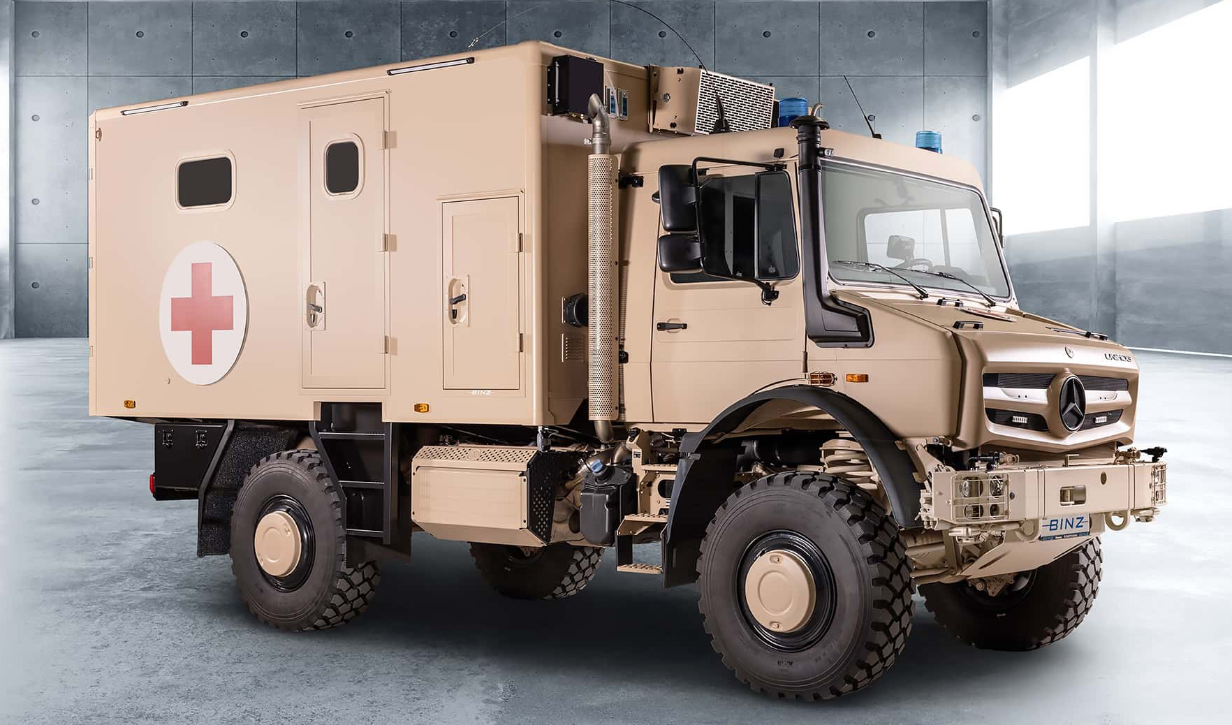 Mercedes Unimog para equipos sanitarios - SoyMotor.com