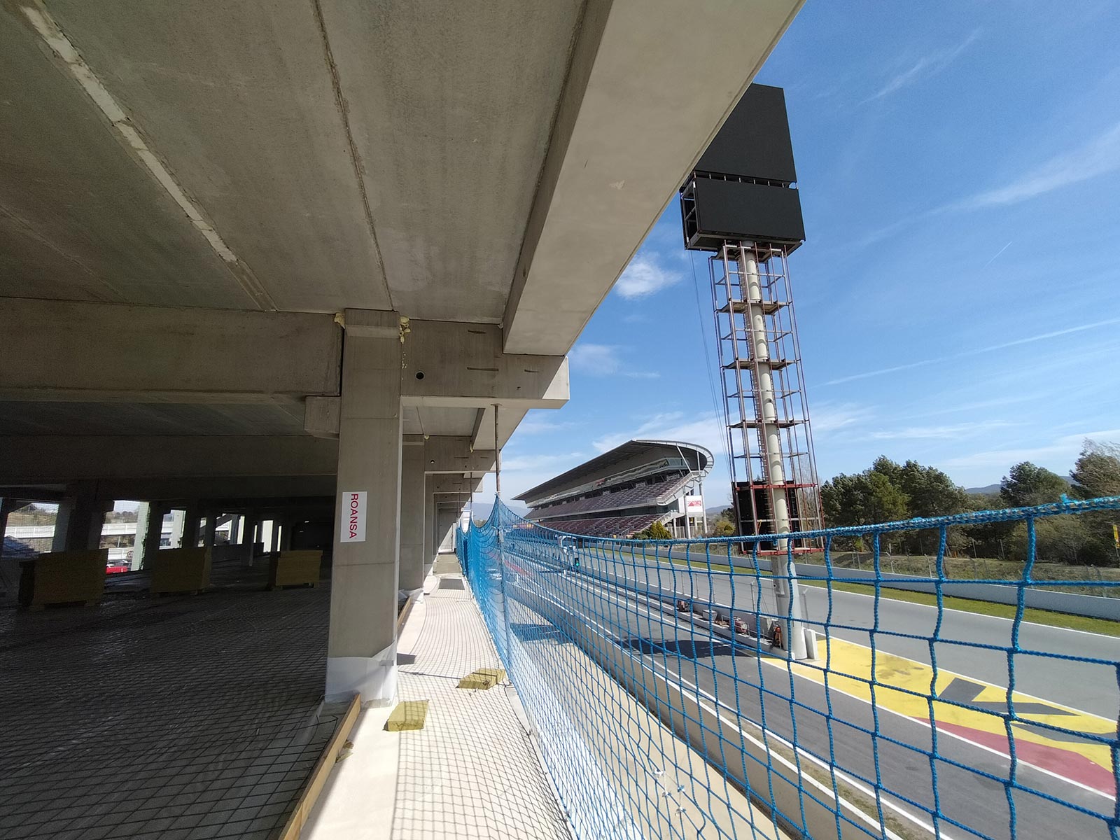 Obras del Circuit de Barcelona-Catalunya