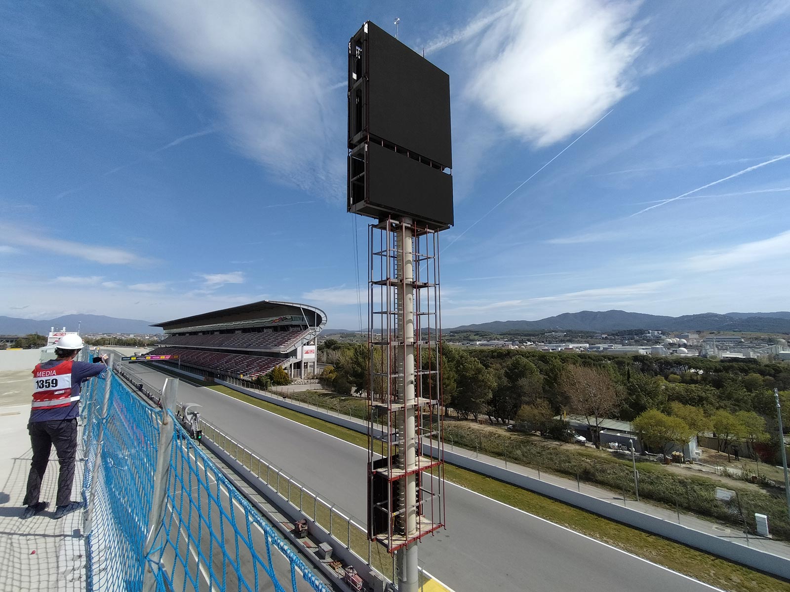 Obras del Circuit de Barcelona-Catalunya