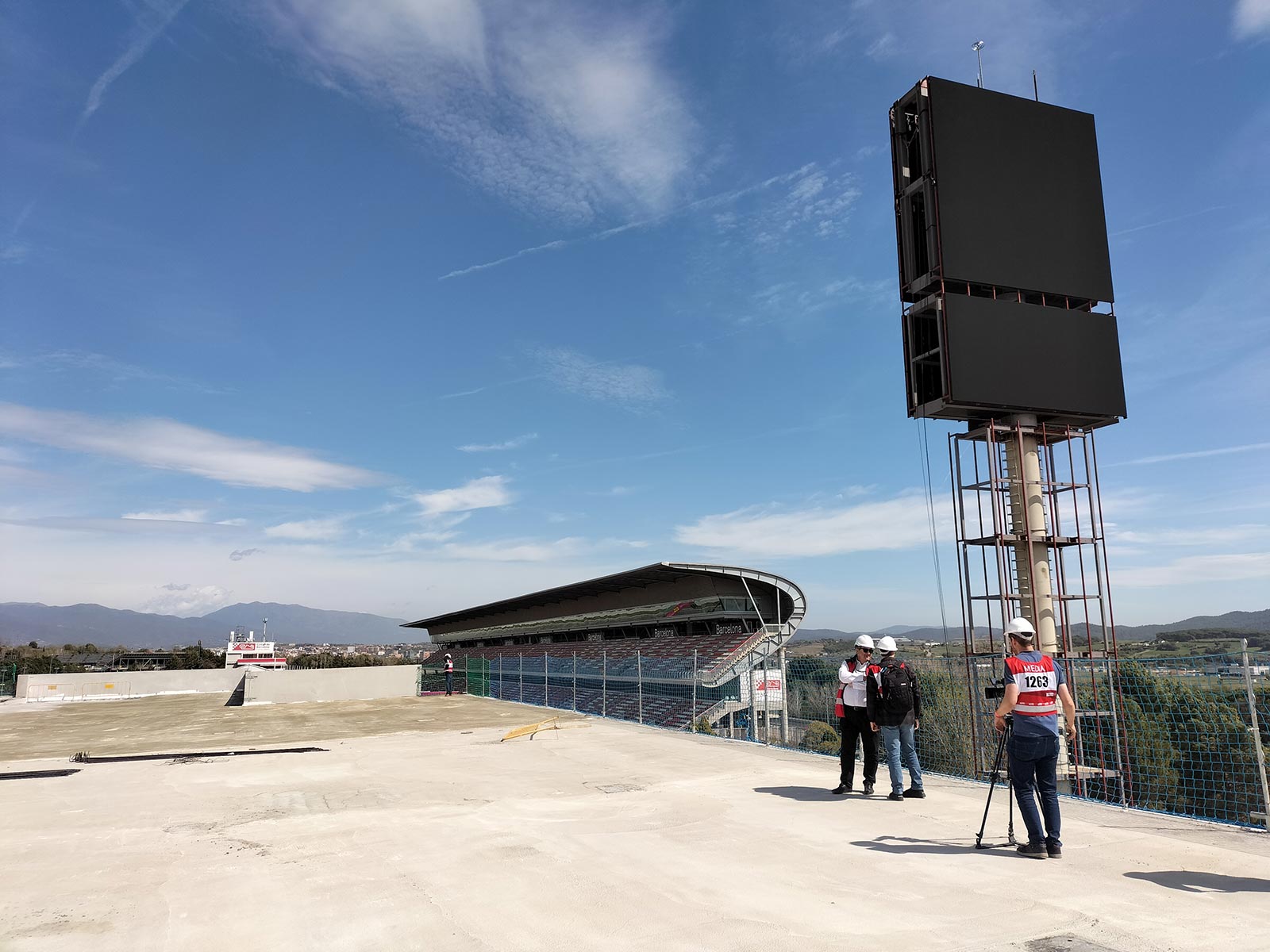 Obras del Circuit de Barcelona-Catalunya