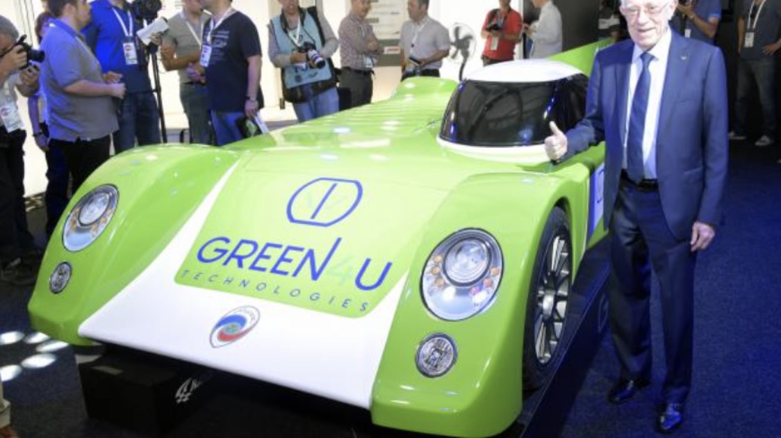 Don Panoz, en la presentación del proyecto