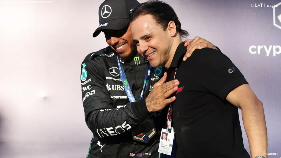 Lewis Hamilton y Felipe Massa en una imagen de archivo - SoyMotor.com