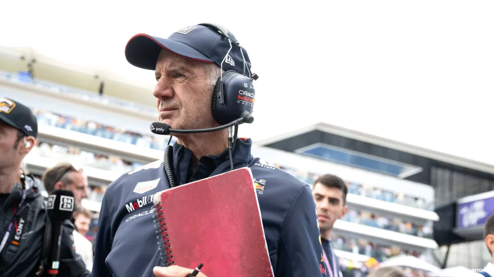 Adrian Newey en Silverstone