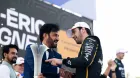 Mohammed Ben Sulayem y Jean-Éric Vergne en el ePrix de Hyderabad