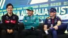 Fernando Alonso en la rueda de prensa del GP de Australia