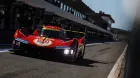 El Ferrari de Miguel Molina, Antonio Fuoco y Niklas Nielsen en Portimao