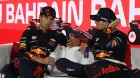 Max Verstappen y Sergio Pérez en Baréin