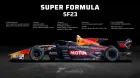 El SF23 de la Super Fórmula