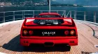 Ferrari F40 en un yate de Mónaco - SoyMotor.com