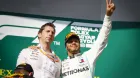Lewis Hamilton y James Vowles en Hungría 2019