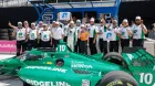 Alex Palou celebra la pole en el GP de Detroit - SoyMotor.com