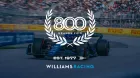Williams celebrará sus 800 Grandes Premios con una decoración especial en Gran Bretaña y Hungría - SoyMotor.com