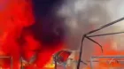Incendio en el Mundial de Rallycross